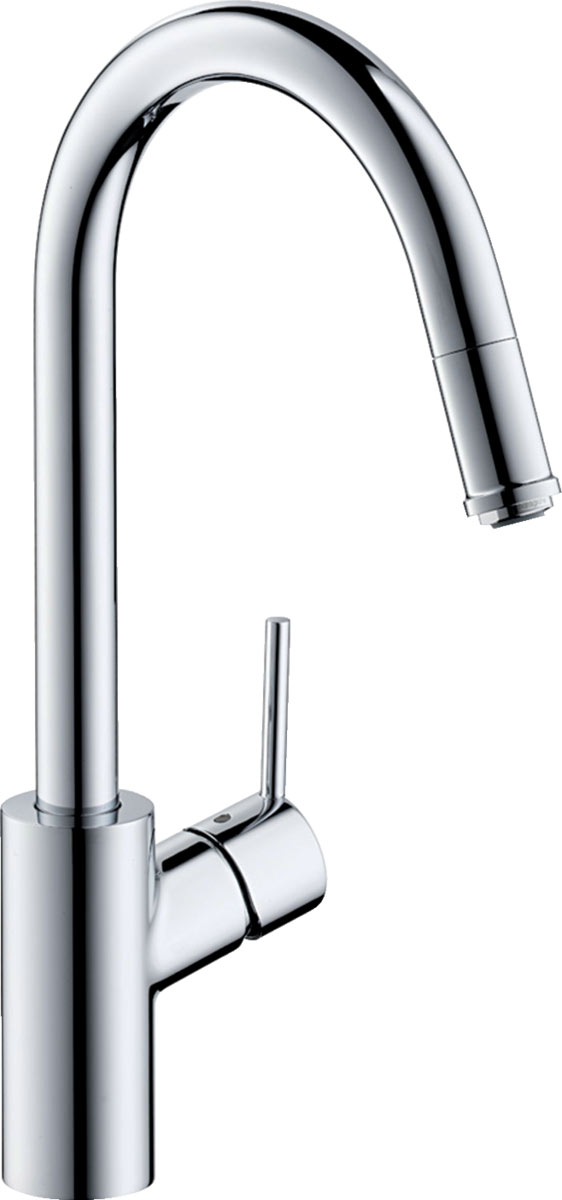 Hansgrohe Talis M52 Egykaros konyhai csaptelep kihúzható kifolyóval 