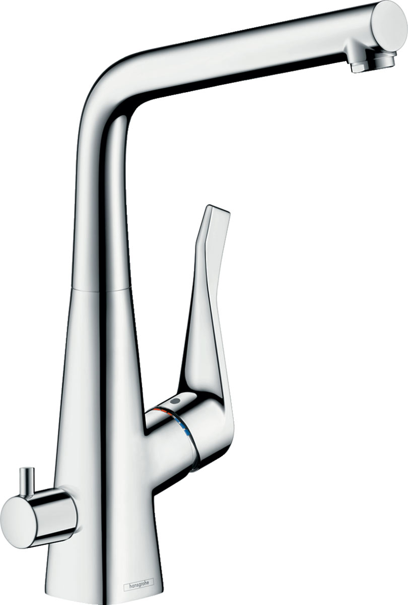 Hansgrohe Metris M71 Egykaros konyhai csaptelep 320, elzárószeleppel 