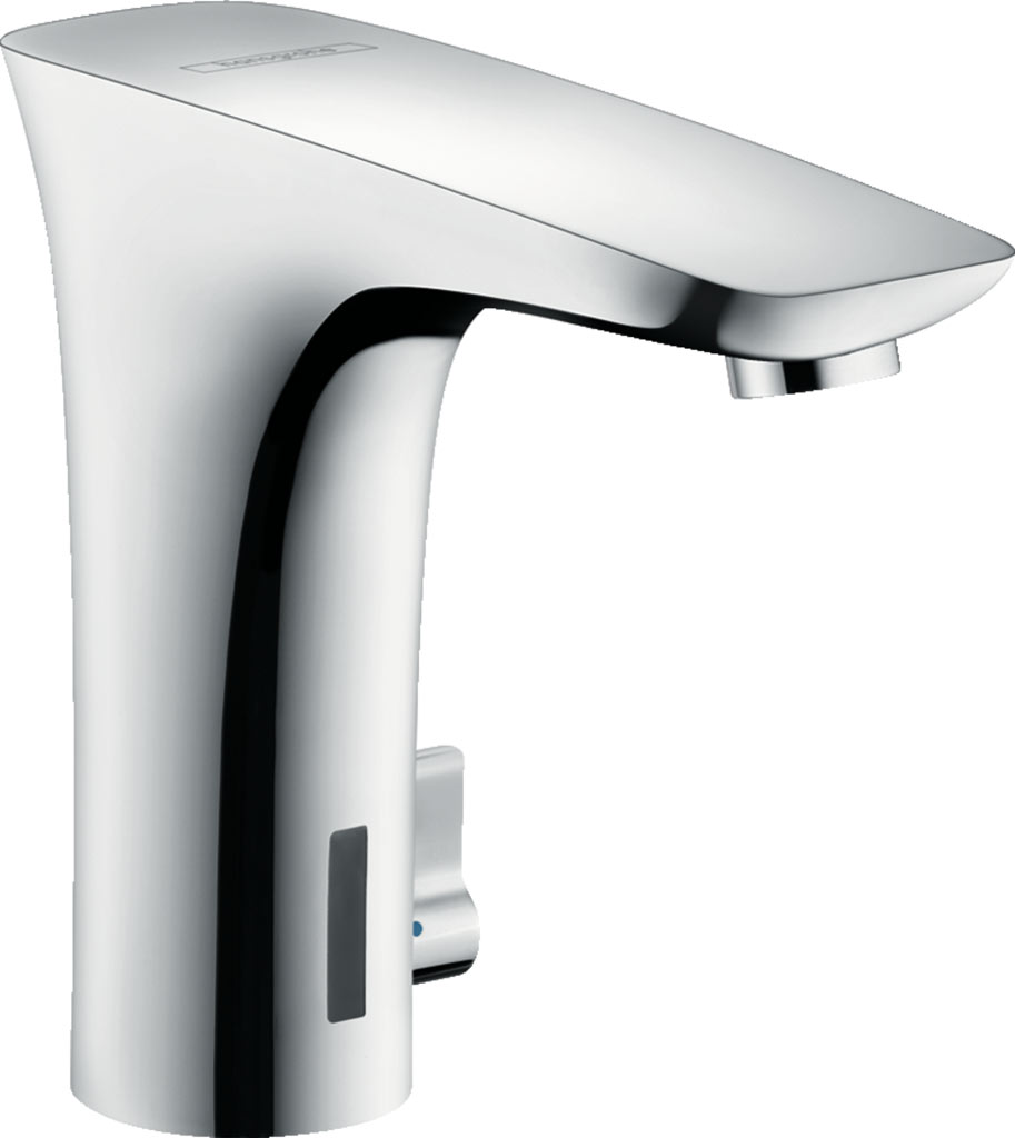 Hansgrohe PuraVida Elektronikus mosdócsaptelep hőmérséklet szabályozással elemes működtetésű 