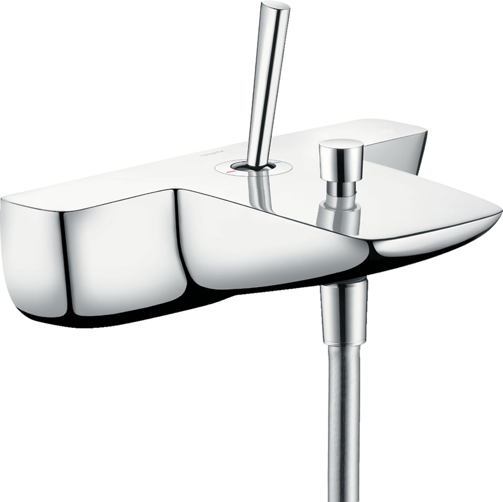Hansgrohe PuraVida Egykaros kádcsaptelep falsíkon kívüli szereléshez 