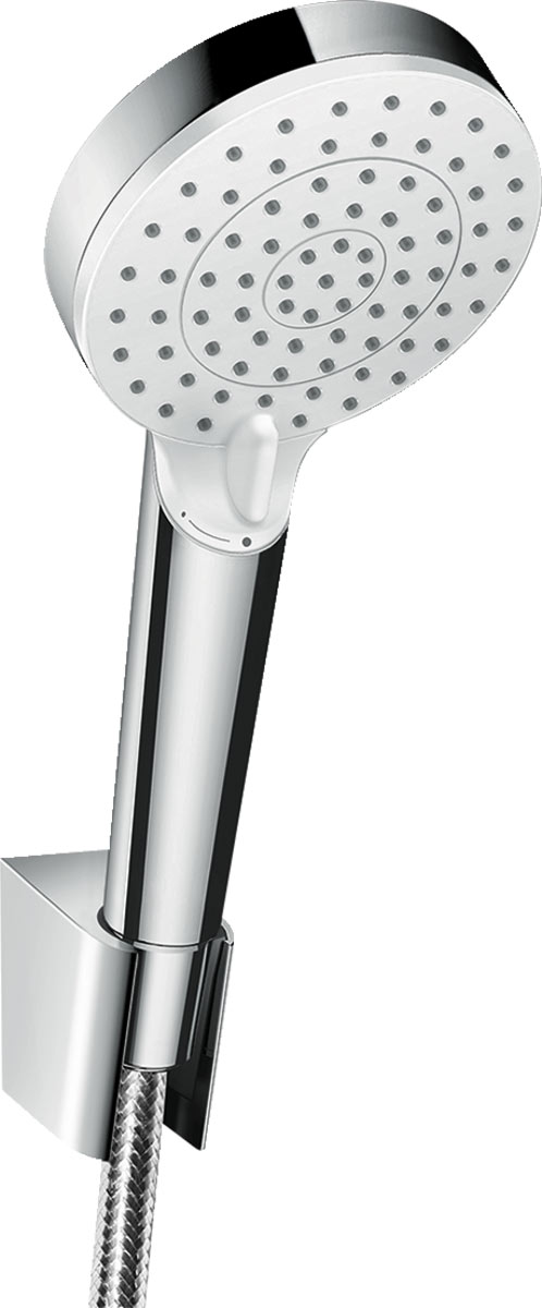 Hansgrohe Crometta Zuhanytartó szett Vario 160 cm-es zuhanycsővel, EcoSmart 9 l/perc 