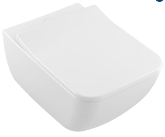 Villeroy & Boch Architectura perem nélküli téglalap alakú wc 
