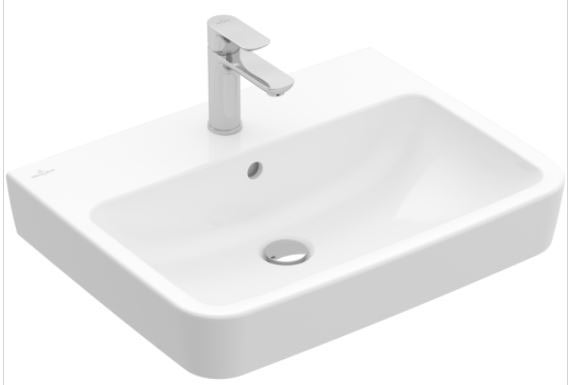 Villeroy & Boch O Novo szögletes mosdó 