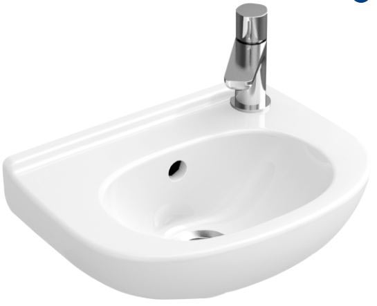 Villeroy & Boch O Novo kompakt ovális mosdó 