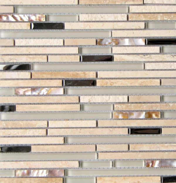 Mosavit Lluvia Beige mozaik 30x30 cm