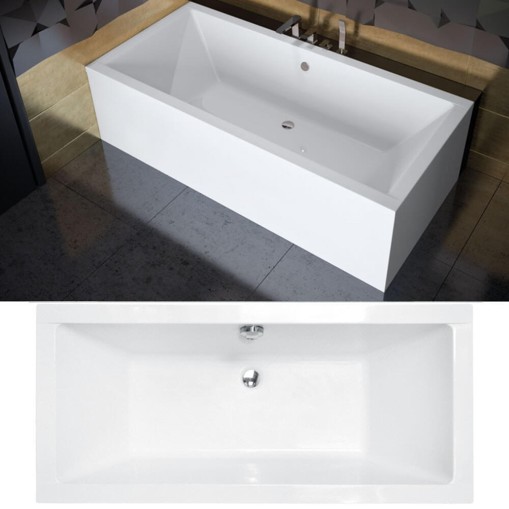 Besco Quadro 180x80 egyenes akril kád -karcos -