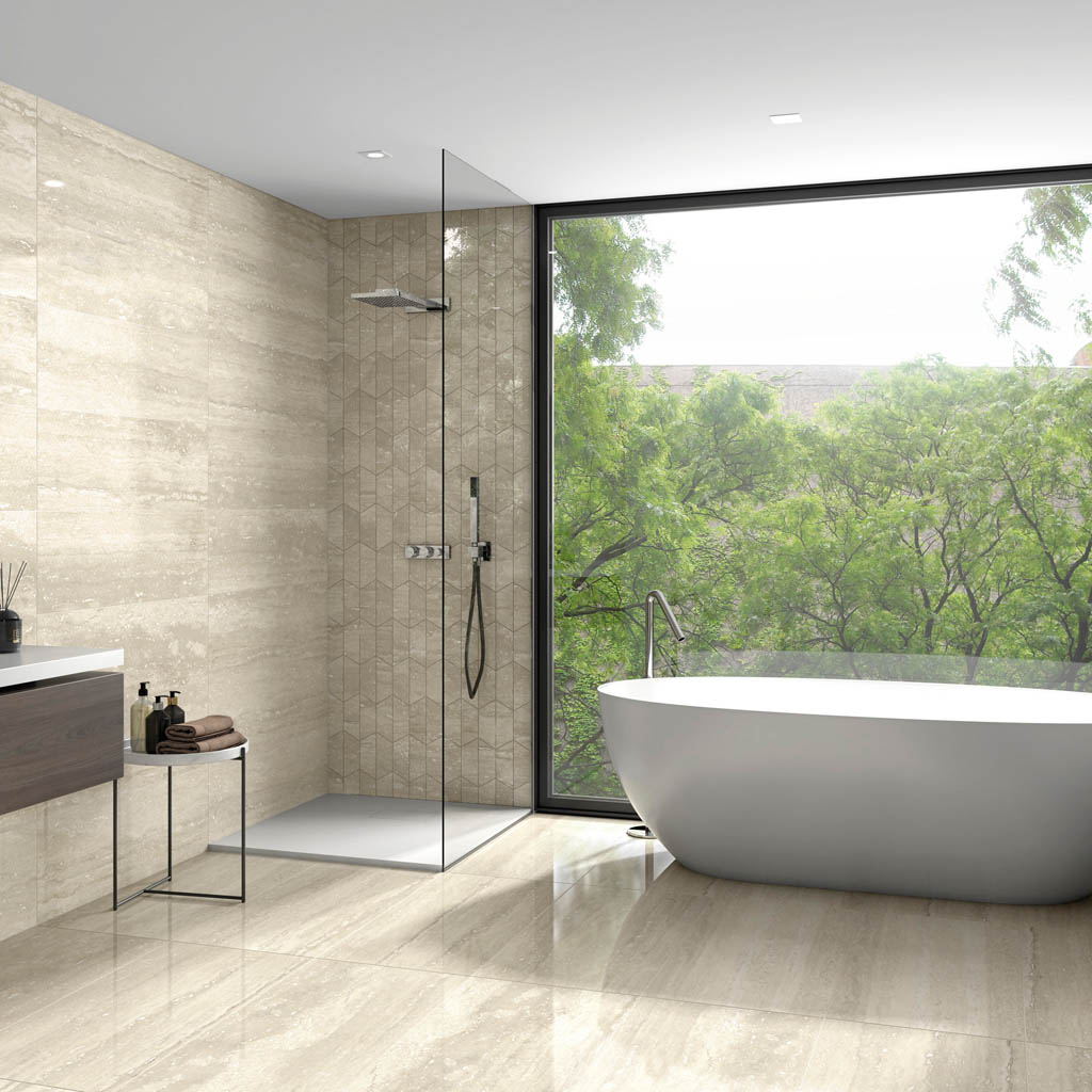 Aleluia Pure Travertine Csempe és Padlólap