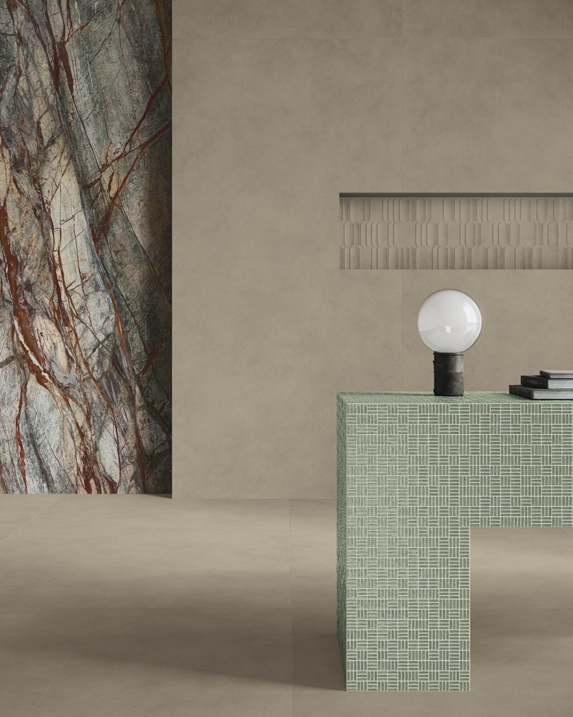 Ape Forest Green Marble Csempe és Padlólap