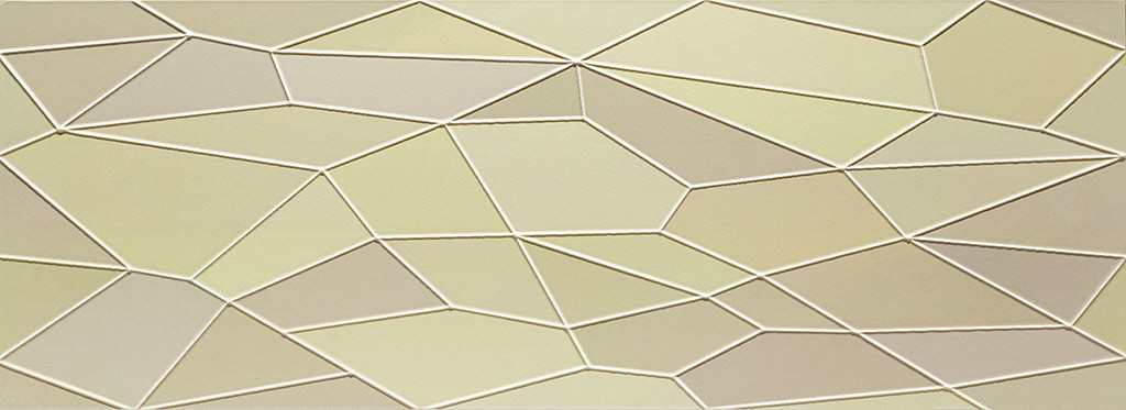 Arte Origami Green dekorcsempe 89,8  x 32,8