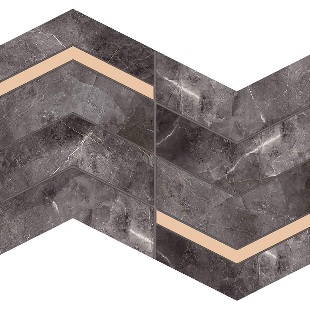 Arte Blackwall Black mozaik 29,8x25 cm