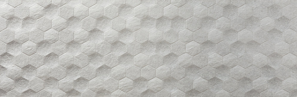 Azulev Basalt Hexagon Perla falicsempe 29 x 89