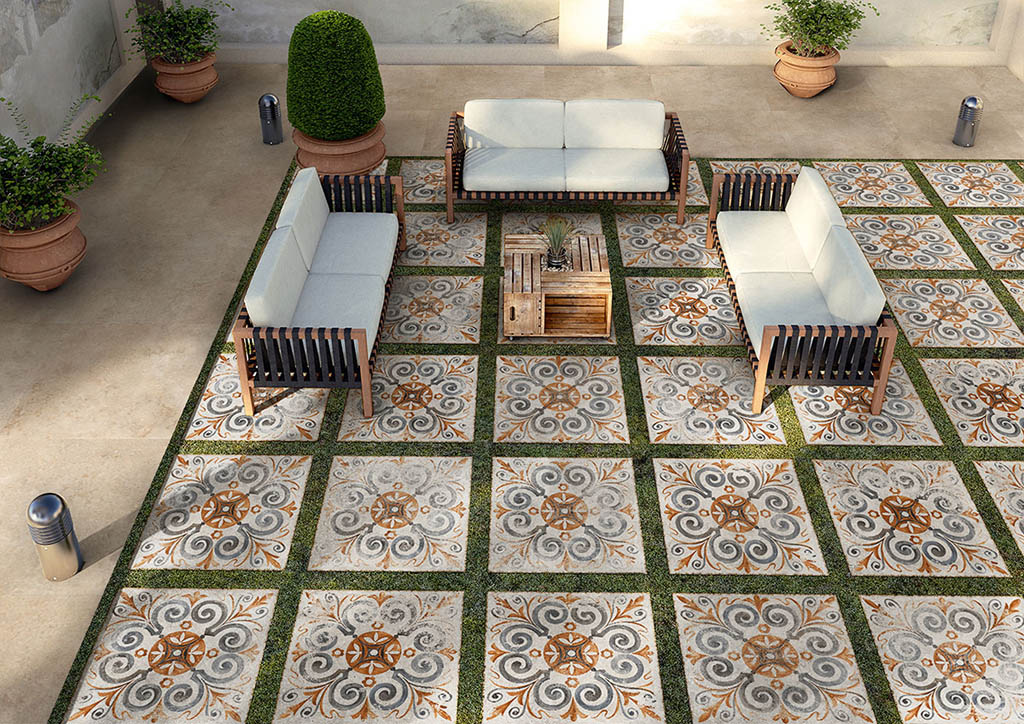 Il Cavallino Ceramiche Colosseo Plus C2O Kőhatású járólap