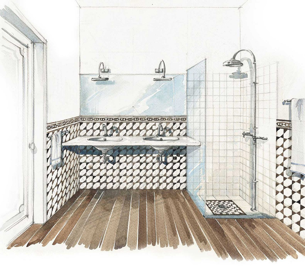 Cevi Ceramica Le Geometrie Falburkolat 