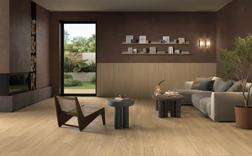 Due G Ceramiche G_Wood Fahatású járólap 