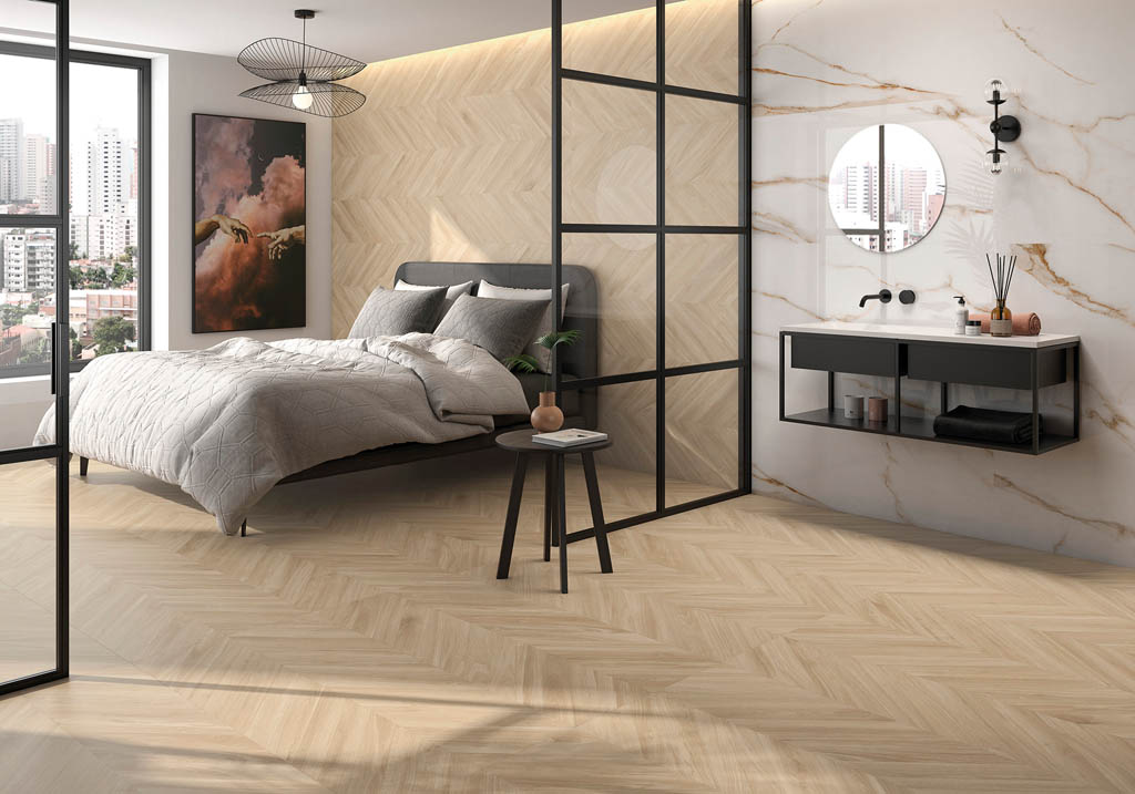 Geotiles Cerámica Ebony Fahatású járólap 