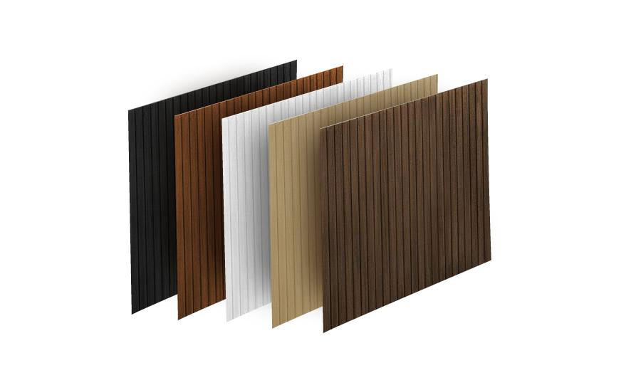 M-Acryl Trópusi fa oldallap egyenes kádakhoz 110 cm-től