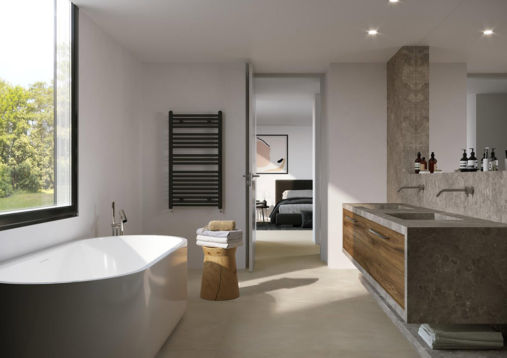 Marazzi Grande Resin Look Klasszikus fürdőszoba