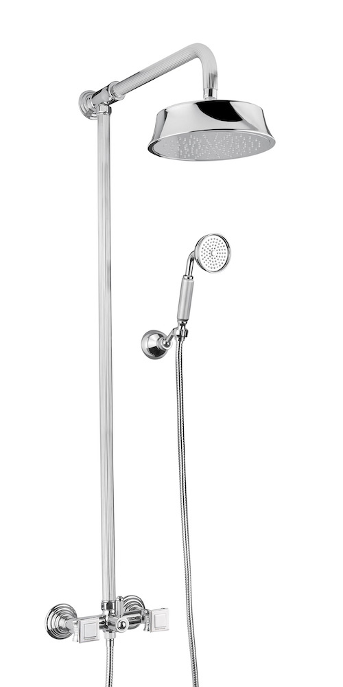Bugnatese Olympia 8403C - esőztető rendszer fix magasságú fej- és kézizuhannyal