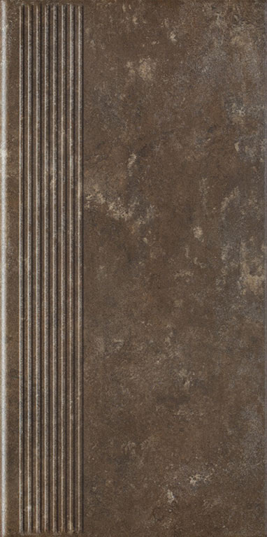Paradyz Ilario Brown Stopnica Prosta lépcsőlap 30 x 60