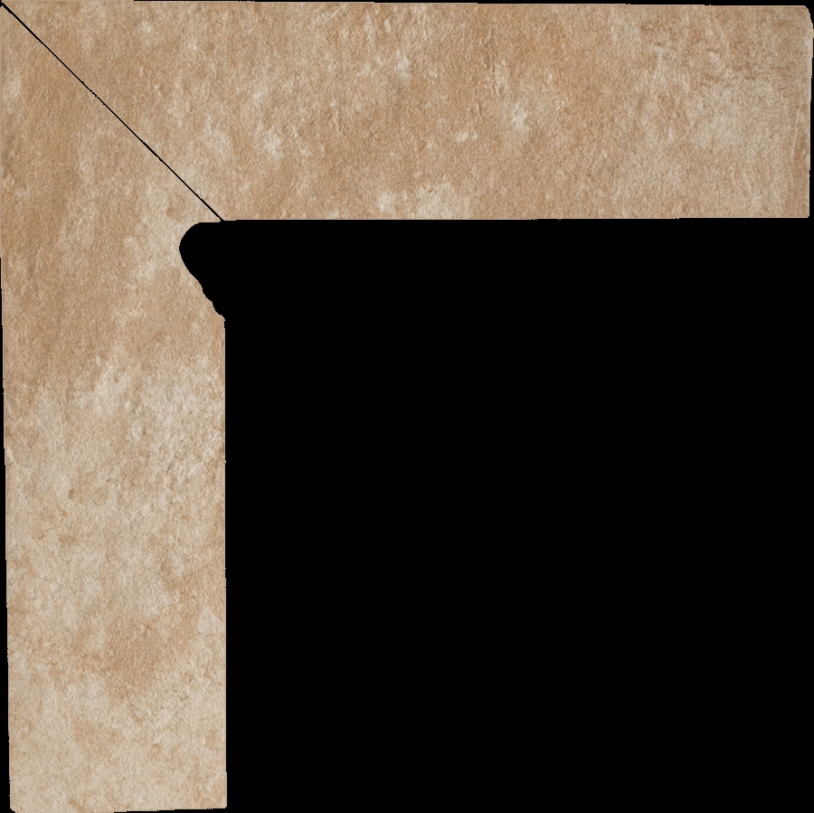 Paradyz Ilario Beige Cokol Lewy lábazati elem 8,1 x 30