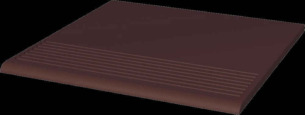 Paradyz Natural Brown Stopnica Prosta lépcsőlap 30 x 30