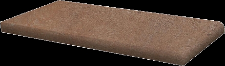 Paradyz Scandiano Rosso Parapet lépcsőlap 10 x 20