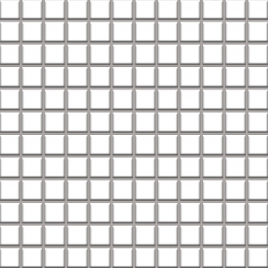 Paradyz mozaik Paradyz Altea Bianco 2,3 x 2,3 mozaik