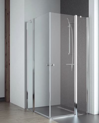 Radaway zuhanykabin Radaway Eos II KDD 80J átlátszó