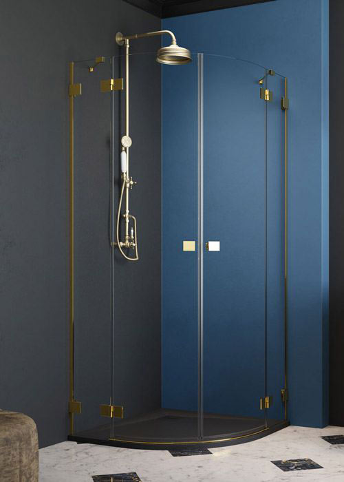 Radaway Essenza Pro Gold PDD 100 J íves zuhanykabin