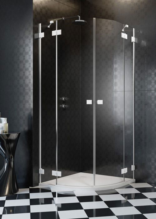 Radaway Essenza Pro White PDD 80 B íves zuhanykabin