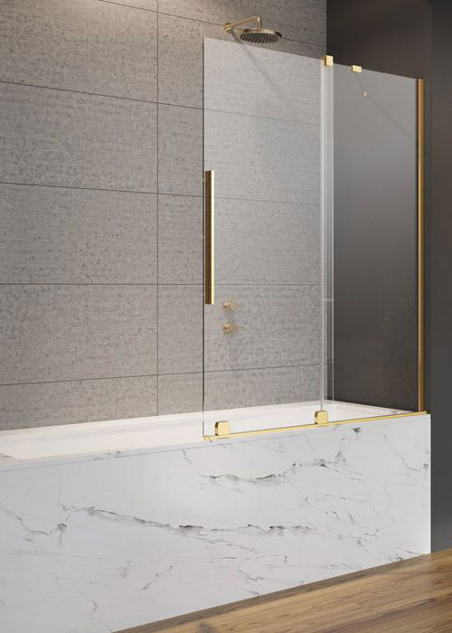 Radaway Furo Gold PND II 160 B arany kádparaván