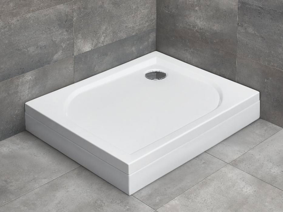 Radaway Delos D szögletes zuhanytálca lábbal 90x75 J