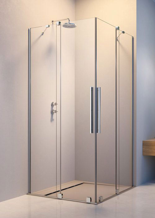Radaway Furo KDD 110 J átlátszó szögletes zuhanykabin