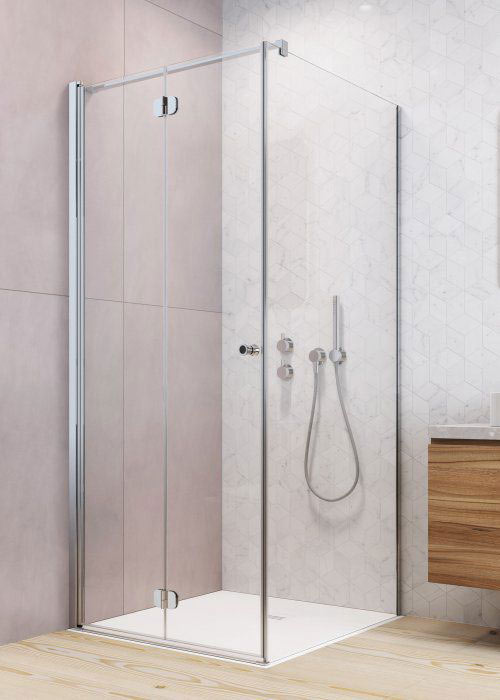Radaway Eos KDJ B 90Jx90 átlátszó szögletes zuhanykabin