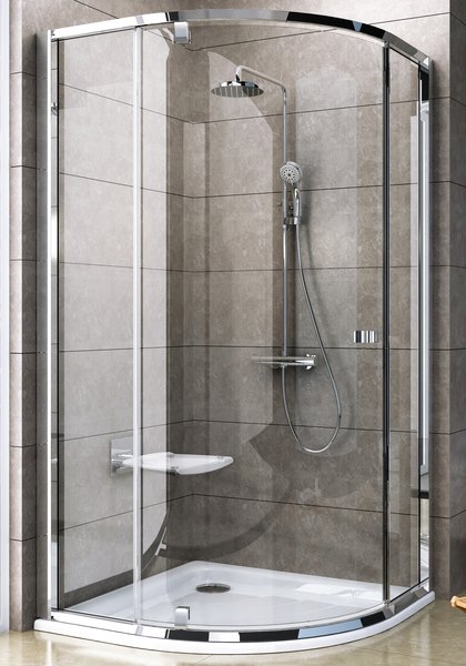 Ravak zuhanykabin Ravak Pivot PSKK3-80 szatén transparent