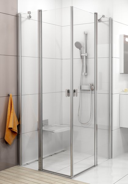Ravak zuhanykabin Ravak Chrome CRV2-100 szatén transparent