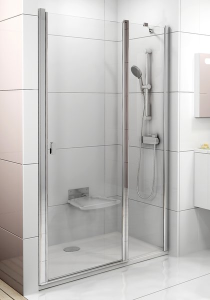 Ravak zuhanyajtó Ravak Chrome CSD2-120 szatén transparent