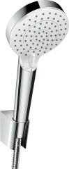 Hansgrohe Crometta Zuhanytartó szett Vario 125 cm-es zuhanycsővel, EcoSmart 9 l/perc 