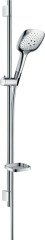 Hansgrohe Raindance Select E Zuhanyszett 150 3jet 90 cm-es zuhanyrúddal és szappantartóval 
