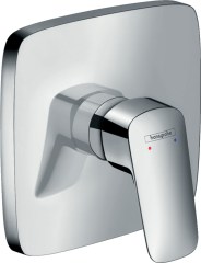 Hansgrohe Logis Egykaros zuhanycsaptelep HighFlow falsík alatti szereléshez 