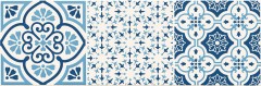 Arte Avignon cobalt 3 dekorcsempe 44,8 x 14,8