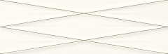 Cersanit Gravity White Silver Inserto Satin ND856-013 dekorcsempe 24 x 74