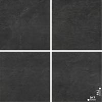 Ceramica Limone Ash Black padlólap és falburkolat 59,7x59,7 cm