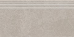 Opoczno Ares Light Grey lépcsőlap 29,7 x 59,8