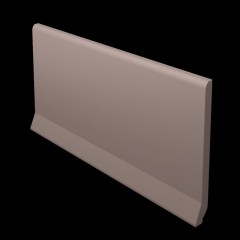 Paradyz Bazo Moka Monokolor Mat lábazati elem 10 x 19,8
