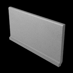 Paradyz Bazo Grys Mat lábazati elem 9 x 30