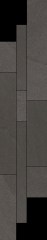 Paradyz Rockstone Grafit Mix padlódekor 14,3 x 71