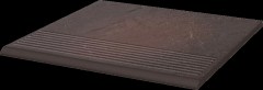 Paradyz Semir Rosa Klinkier lépcsőlap 30 x 30