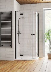 Radaway Essenza New Black PDD 90 B íves zuhanykabin