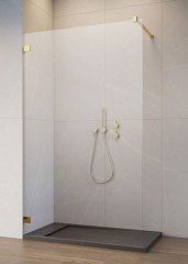 Radaway Essenza Pro Gold Walk-in 100 zuhanyfal